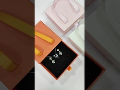 Pozostałe Drukowanie logo typu pudełkowego Luksusowy portfel Kartonowe pudełka z uchwytem wstążkowym