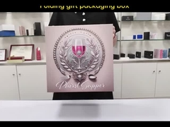 Składające się płaskie opakowania magnetyczne pudełka podarunkowe luksusowe składane pudełka z zamknięciem magnetycznym