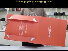 Luksusowy kartonowy sztywny składany pudełko składane magnetyczne papierowe pudełko do opakowań prezentów