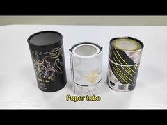 Logo niestandardowe Okrągła cylindryczna puszka z kartonu Pudełko cylindrowe do kosmetyków