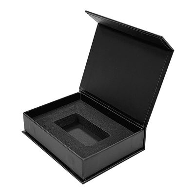 Logo na zamówienie Luxury Matte Magnetic Closure Storage Flip Box dla wymagań klientów