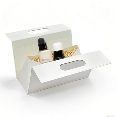 Spersonalizowane, unikalne, specjalnie ukształtowane, składane pudełko na prezent z własnym logo, przenośne z uchwytem