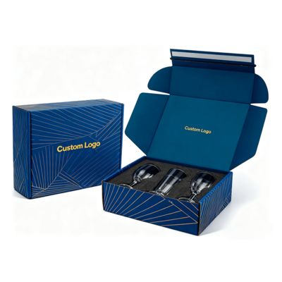 Niestandardowy samodzielnie uszczelniający się pocztówkarz Skrzynki z falistego papieru do odzieży Kosmetyki Perfumy Kapsułki opakowania Ściąg drukowany