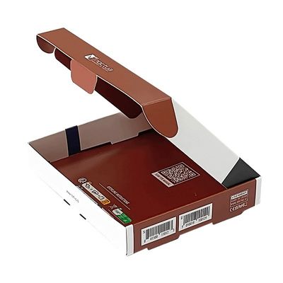 Gwarancja pościel Logo niestandardowe Kolor Papier opakowaniowy falisty Mailer Pudełko wysyłkowe