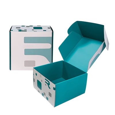Fłuta falista 9x6x2 Zamówienie na zamówienie 9x6x2 Pudełko podarunkowe Opakowanie Papier z recyklingu Wysyłka
