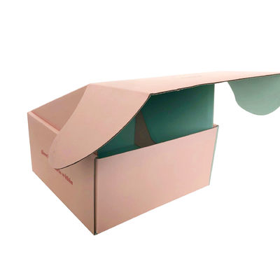 300g CCNB flet Custom Drukowane Składane Kraft Mailer Box do produktów gospodarstwa domowego Wysyłka