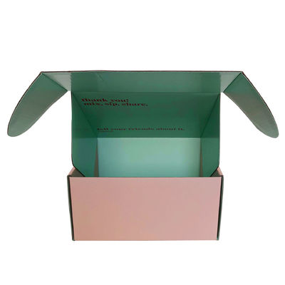 300g CCNB flet Custom Drukowane Składane Kraft Mailer Box do produktów gospodarstwa domowego Wysyłka