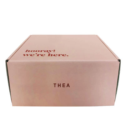 300g CCNB flet Custom Drukowane Składane Kraft Mailer Box do produktów gospodarstwa domowego Wysyłka