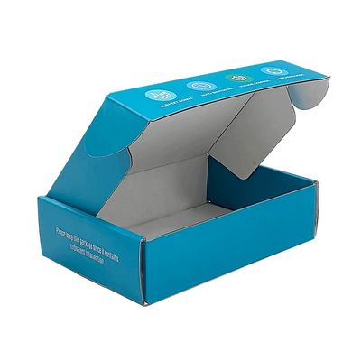 Niestandardowe składane pudełko papierowe Kraft Papel z tablicy falistej