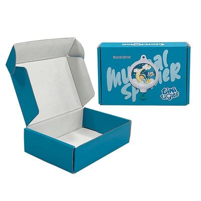 Białe pudełka kartonowa E-Flute Kartony faliste Kraft Mailer Box do opakowań odzieży