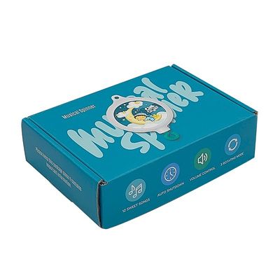 Białe pudełka kartonowa E-Flute Kartony faliste Kraft Mailer Box do opakowań odzieży