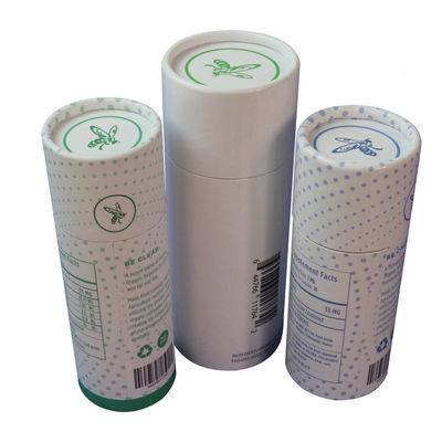Matt Lamination Round Tube Packaging Box Kraft Paper Cylinder Box For Nuts Kawa i herbata