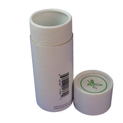 Matt Lamination Round Tube Packaging Box Kraft Paper Cylinder Box For Nuts Kawa i herbata