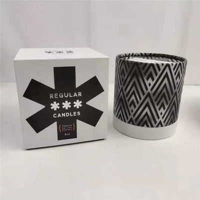 Niestandardowy słoik ze świeczką z pokrywką i pudełkiem podarunkowym Pudełka opakowaniowa w druku CMYK/PANTONE