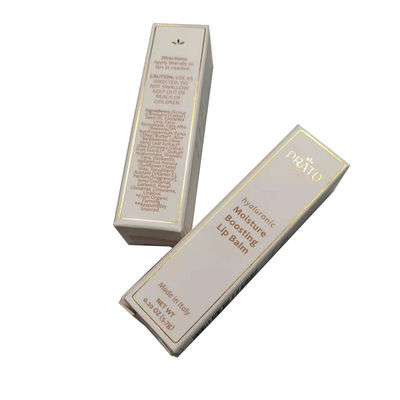 Sprzedaż detaliczna Wyświetlacz Gorący Stamp Lipstick Kosmetyczny papier opakowaniowy Pudełko z kolorowym wzornictwem