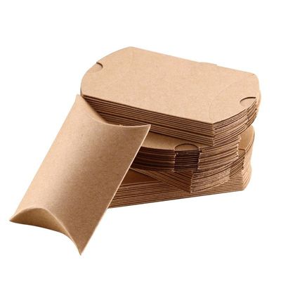 Typ papieru Niestandardowy Najpopularniejszy Brązowy Kraft Biały Karton Opakowanie Czekolada Cukier Papierowy Poduszka