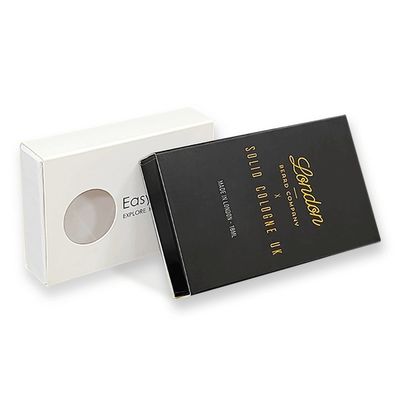 Art Paper Gift Packaging Boxes Matchbox Style Sliding Drawer Box Z Złotą Folią Drukową