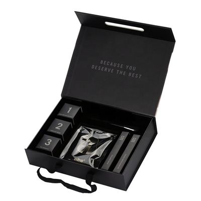 Logo na zamówienie Luxury Magnetic Gift Hamper Box dla dużych prezentów Trwały i elegancki