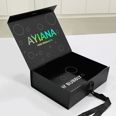 Rektangulowy luksusowy magnetyczny pudełko prezentów