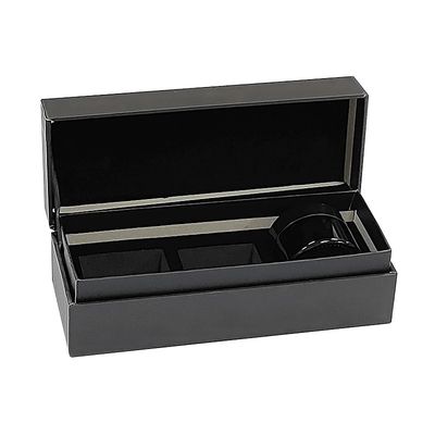 Papierowy Clamshell Flip Top Candle Box Opakowanie dla luksusowego zestawu Trzy świece