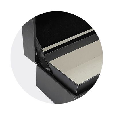 Papierowy Clamshell Flip Top Candle Box Opakowanie dla luksusowego zestawu Trzy świece