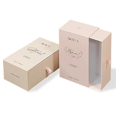 Luxury Glass Fragrance Perfume Bottle Spray Box do przesuwanego opakowania