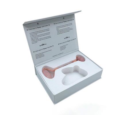 Pudełko do książek, logo na zamówienie, drukowane magnetyczne sztywne pudełko do Guasha Jade Gua Sha Roller Tool