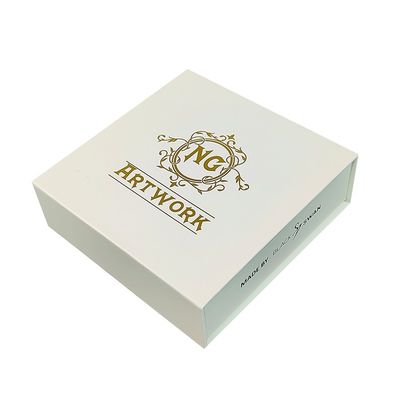 Embossed Magnetic Packaging Box UV Hot Stamping Twardy karton opakowania