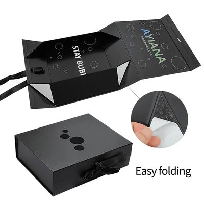 157g papieru sztuki opakowanie magnetyczne pudełko 2mm kartonu magnetyczne pudełka z wstążką