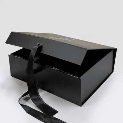 157g papieru sztuki opakowanie magnetyczne pudełko 2mm kartonu magnetyczne pudełka z wstążką