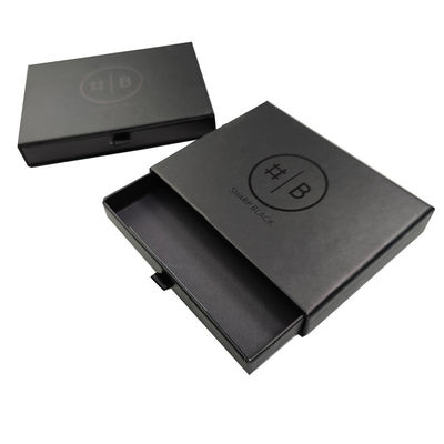 Matt Lamination Black Gift Box dla produktów prostokątnych od profesjonalnych producentów