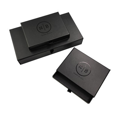 Matt Lamination Black Gift Box dla produktów prostokątnych od profesjonalnych producentów