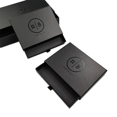 Sztywne pudełka na zamówienie Luxury Folding Black Cardboard Magnetic Black Gift Box z Linerem Gąbką