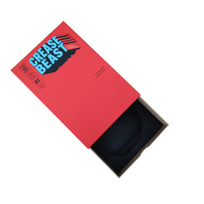 Zestaw prezentów z czerwonym magnetycznym pudełkiem do druku CMYK/PANTONE do opakowań luksusowych