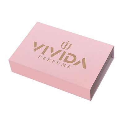 Niestandardowe butelki oleju eterycznego z perfumy różowej, pianki, magnetyczne pudełka papierowe z laminacją matową