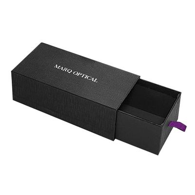 Zamówienie na zamówienie Slank Paper Cardboard Drawer Gift Box z wkładką piankową i błyszczącą laminacją