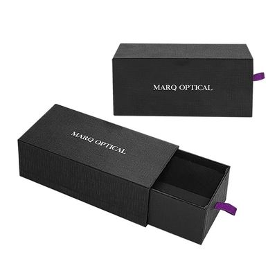 Zamówienie na zamówienie Slank Paper Cardboard Drawer Gift Box z wkładką piankową i błyszczącą laminacją