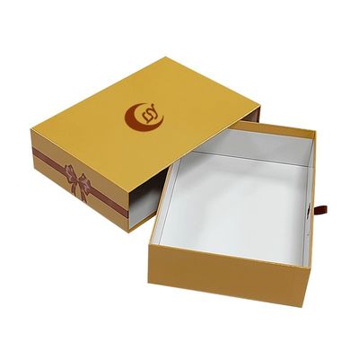 Luxury Custom Logo Mała Szuflada Pudełka Kartonowa Biżuteria Pudełka Opakowania Slizgająca Szuflada Papierowa Pudełka Na Naszyjnik Prezent