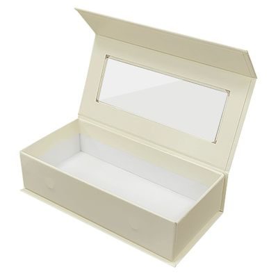 Matt Lamination Custom Jewel Wedding Ring Packaging Magnetyczne pudełka z wkładkami