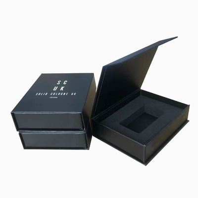 4C/UV/Lamination/Embossing/Stamping Finish Custom Magnetic Book Shape Box dla perfum