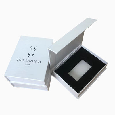 4C/UV/Lamination/Embossing/Stamping Finish Custom Magnetic Book Shape Box dla perfum