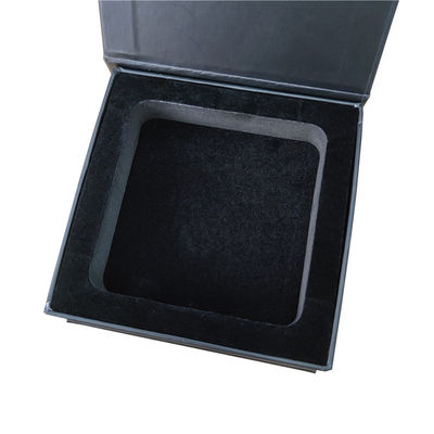 Pozostałe Niestandardowy projekt Matte Black Rigid Paper Karton Opakowanie podarunkowe Pudełko magnetyczne z wkładką piankową