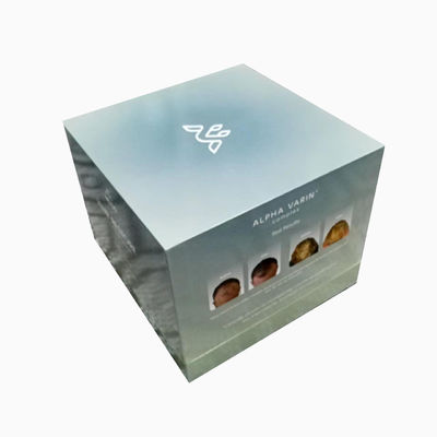 Matt Lamination Niestandardowe opakowanie pudełka podarunkowe do pielęgnacji skóry Kosmetyki High End Moda luksus