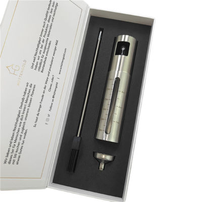 Sprayer Perfum Flask Opakowanie Papier sztywny Magnetyczne zamknięcie pudełka podarunkowe z wkładkami