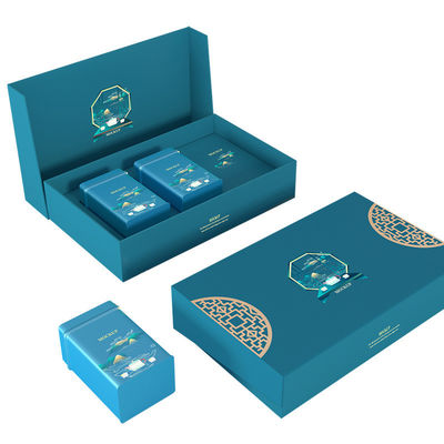 Zestaw prezentów do herbaty Opakowanie Kubki do kawy Świeczka zapachowa Miód Magnetyczny Flip Open Gift Box