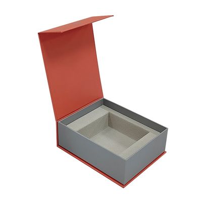Ręcznie wykonana, na zamówienie, wielkość magnetyczna, kształt książki, papier, sztywna skrzynka podarunkowa, do opakowania pasów zegarkowych
