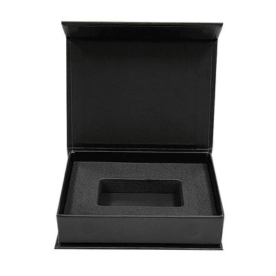 Logo na zamówienie Luxury Matte Magnetic Closure Storage Flip Box dla wymagań klientów
