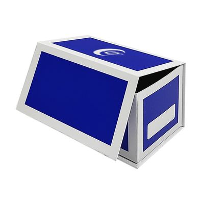 Wykorzystanie druku logo Custom sztywny karton magnetyczny pudełko magnetyczne Flip Top papierowe pudełka prezentów