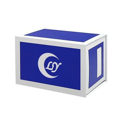 Wykorzystanie druku logo Custom sztywny karton magnetyczny pudełko magnetyczne Flip Top papierowe pudełka prezentów