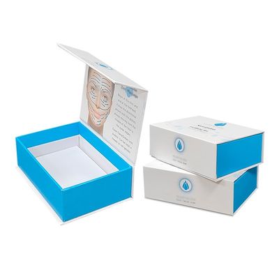 Flap Box Custom Luxury Magnetic Packaging Skin Care Product Foam Insert Magnet Box Wyroby do pielęgnacji skóry